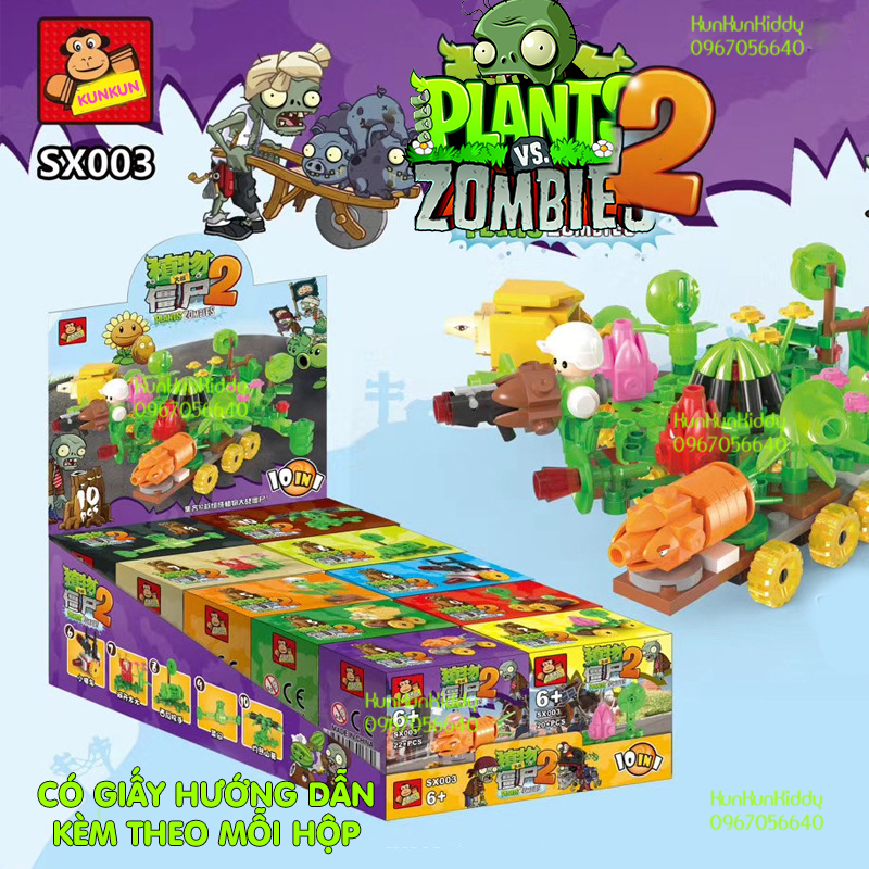 Mô hình nhân vật trong trò chơi Plants VS Zombies  Shopee Việt Nam