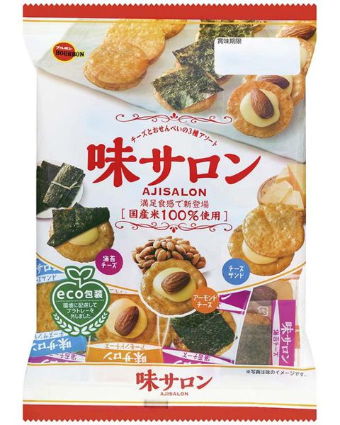 Bánh gạo Bourbon phô mai hạnh nhân rong biển 63g