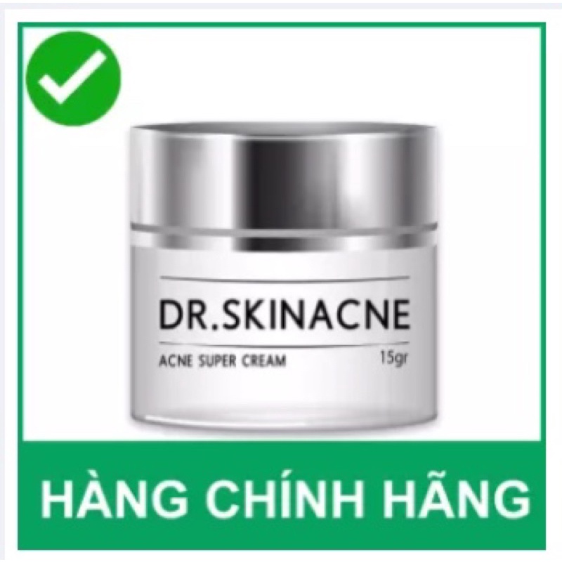 Kem giảm mụn dr. skinacne chính hãng mẫu mới