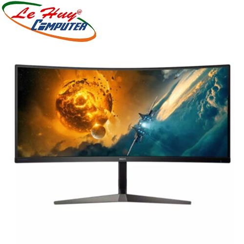 ┇☾◑ Màn hình máy tính cong Philips 345M2CRZ/74 34inch 2K 165Hz 1ms