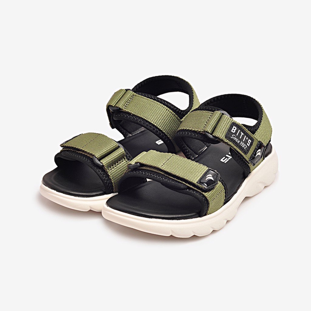   Hoàn Xu   SALE GIẢM SỐC  GIÀY SANDAL QUAI HẬU HỌC SINH BÉ TRAI & GÁI UNISEX BITI'S DEB008200  RÊU  - BITIS 