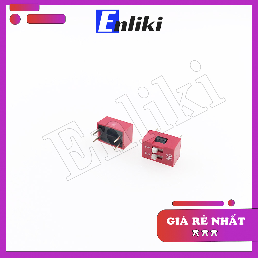 Công tắc bit màu đỏ 2p