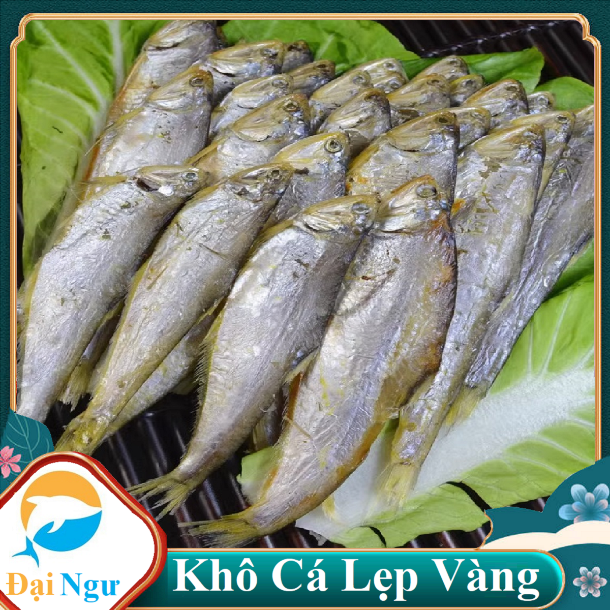 1 kg Khô Cá Lẹp Vàng Đặc Sản Vàng Cà Mau -- ĐẠI NGƯ