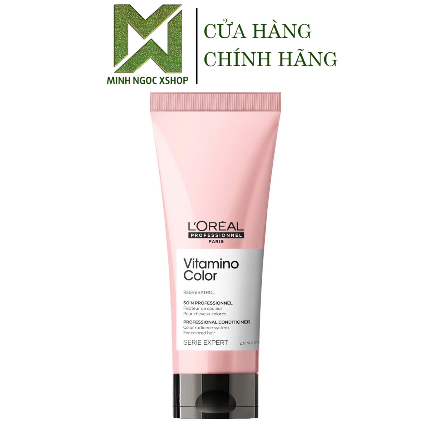 Dầu xả phục hồi giữ màu tóc nhuộm L'Oréal - Loreal Vitamino Color 200ML Chính hãng