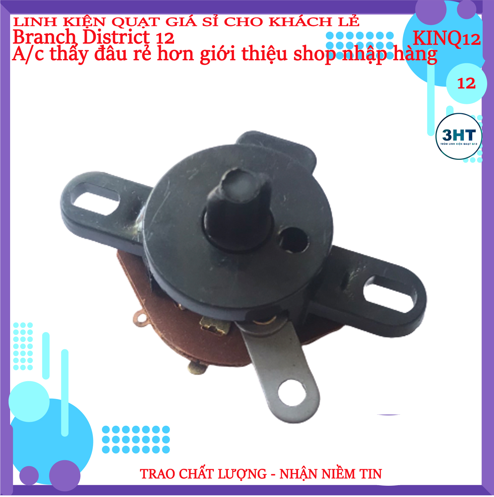 Công tắc số quạt treo tường