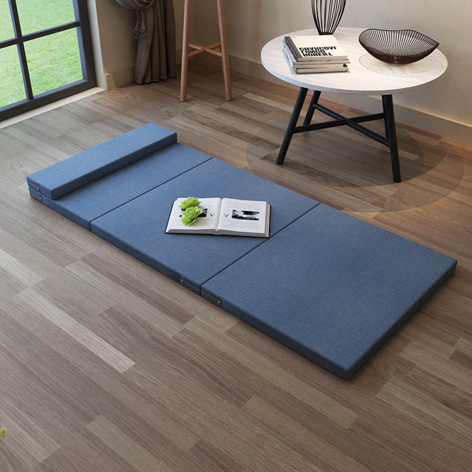 Đệm ngủ xếp gọn 60x200cm tích hợp cho văn phòng, dã ngoại, bệnh viện, đệm cá nhân, đệm đơn, đệm ký túc xá, đệm sinh viên, đệm gấp gọn văn phòng