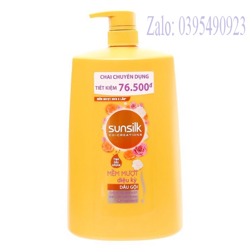 Dầu gội Sunsilk mềm mượt diệu kì 1.4kg (Mẫu Mới Date 2025)