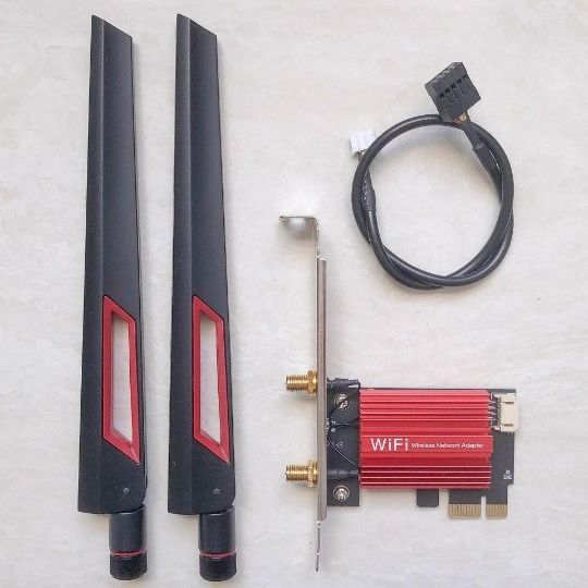 Card wifi intel ax210 tốc độ 5374mbps tích hợp wifi 6 và bluetooth 5.2