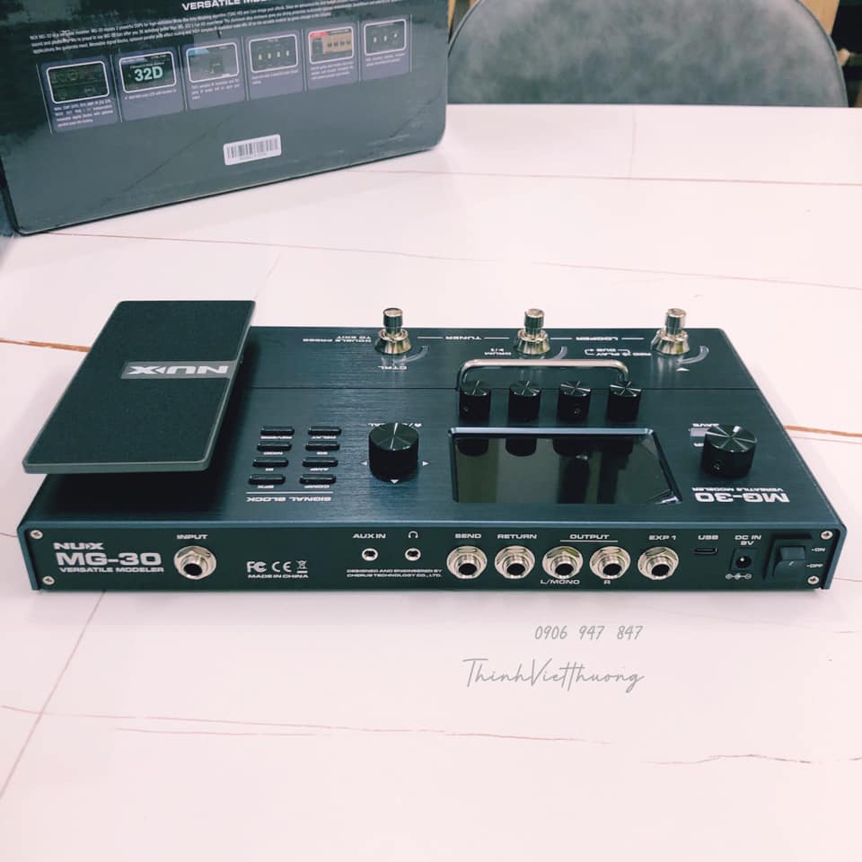 Phơ bàn guitar điện nux mg-30