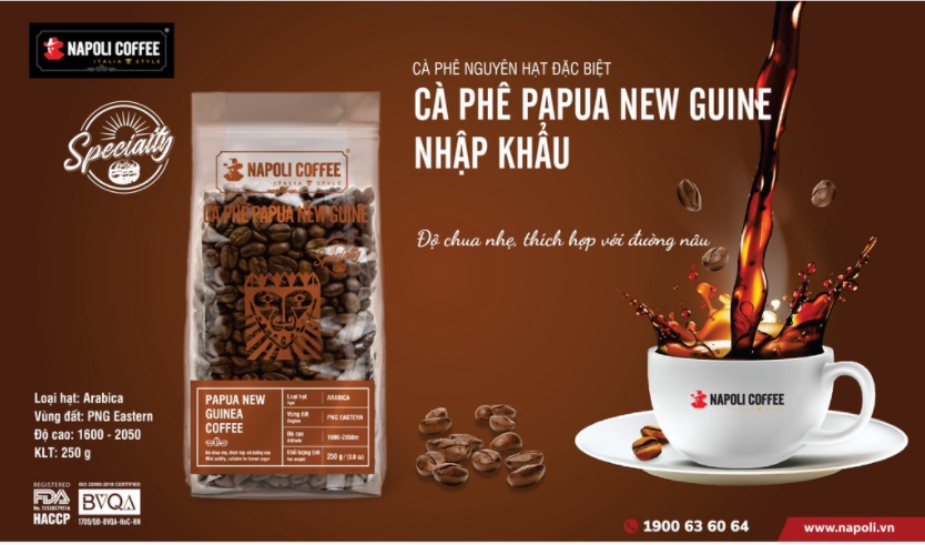 [Hỏa tốc 2h] Cà Phê Arabica PAPUA NEW GUNIE - Hương Vị Trái Cây - Rang Nguyên Hạt Dùng Pha Máy/Phin Cao Cấp 250g/túi [Freeship Max]