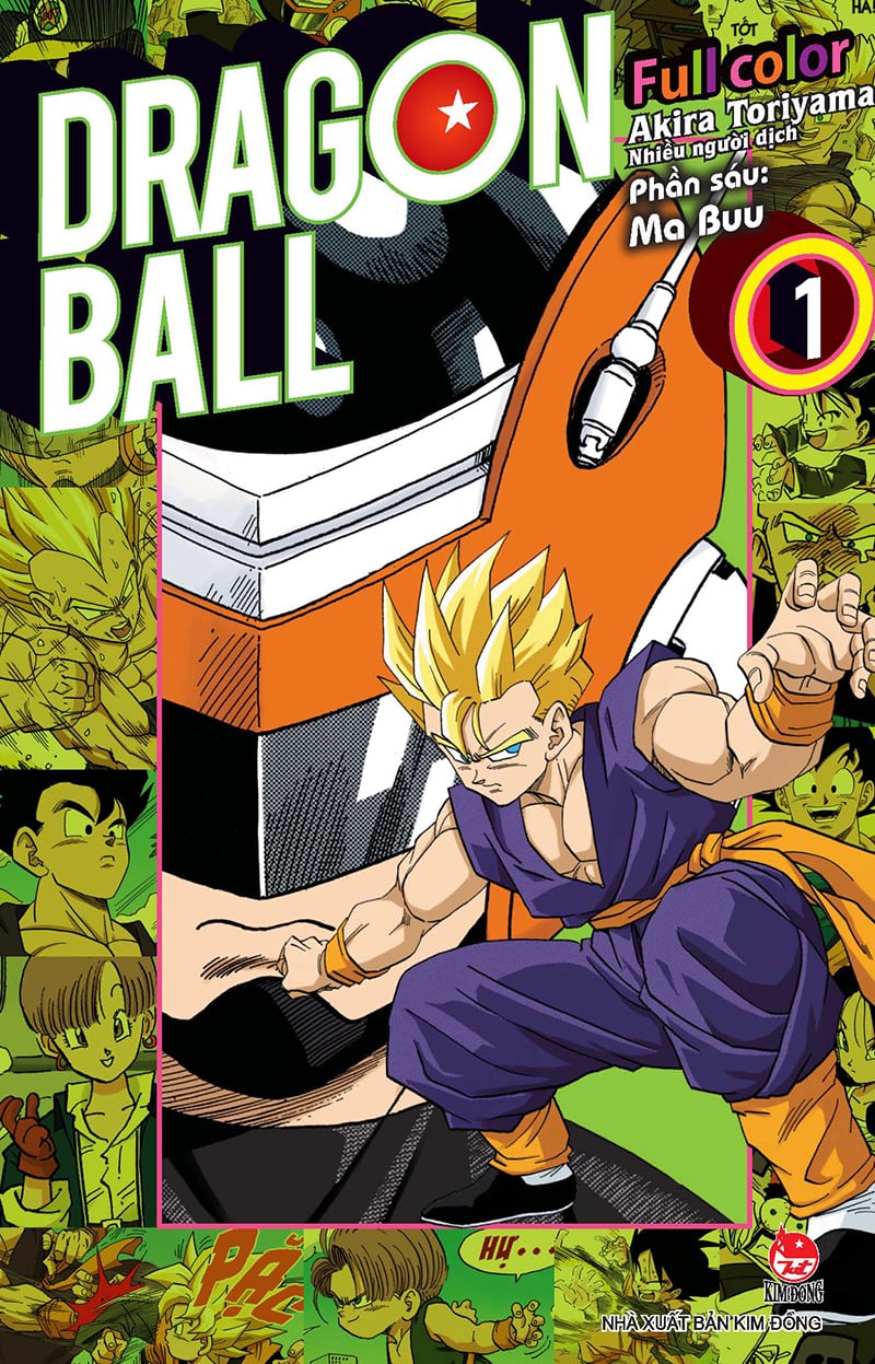 Kim đồng - dragon ball full color - phần sáu - tập 1