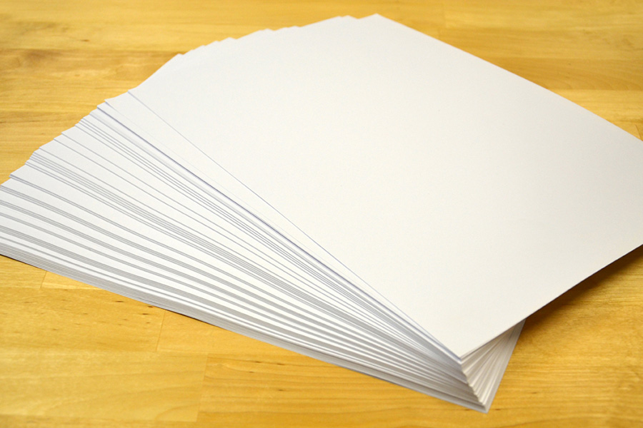 Giấy fort định lượng 300gsm - a4
