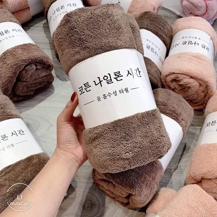 Khăn tắm cỡ lớn, khăn lau người khổ lớn, kích thước lớn xuất hàn