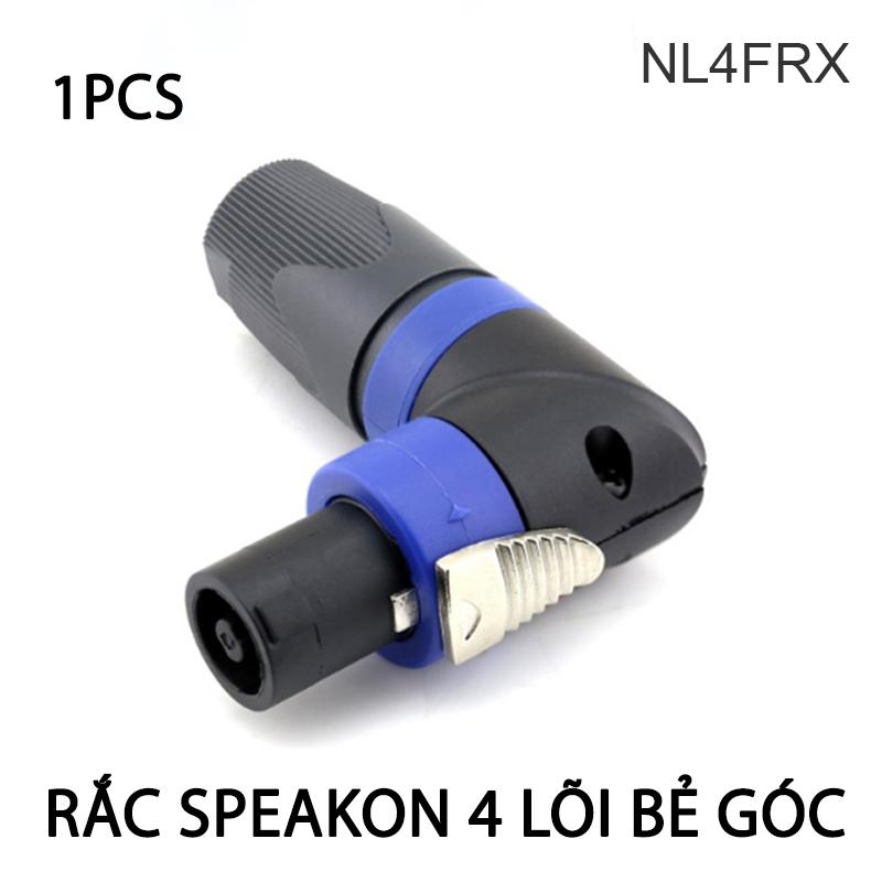 JACK CẮM LOA SPEAKON 4 LÕI BẺ GÓC -NL4FRX