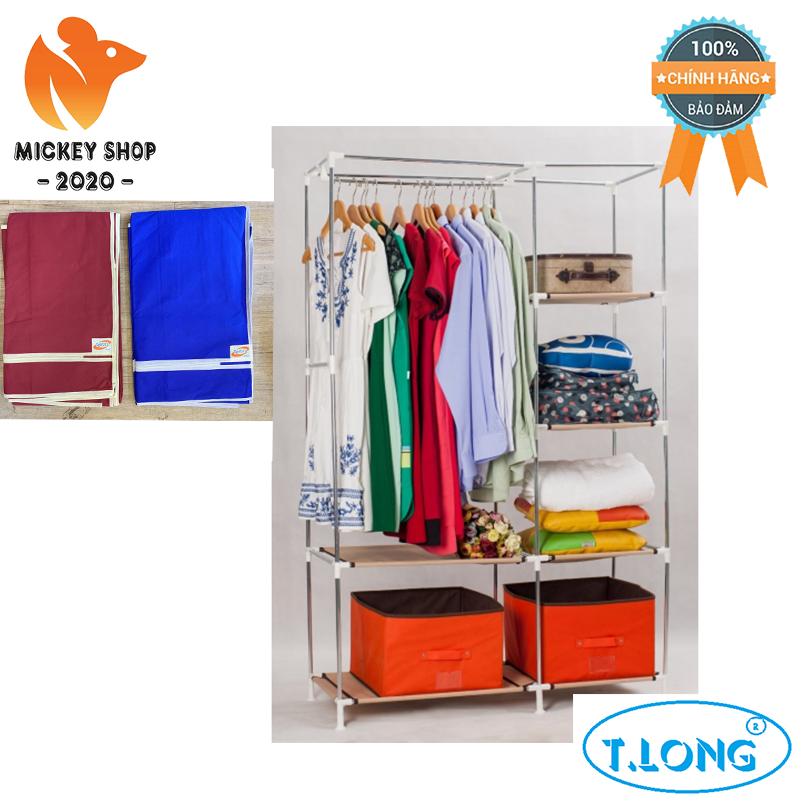 Tủ Vải đựng Quần áo Khung Thép Giá Tốt T09/2023 | Mua tại Lazada.vn