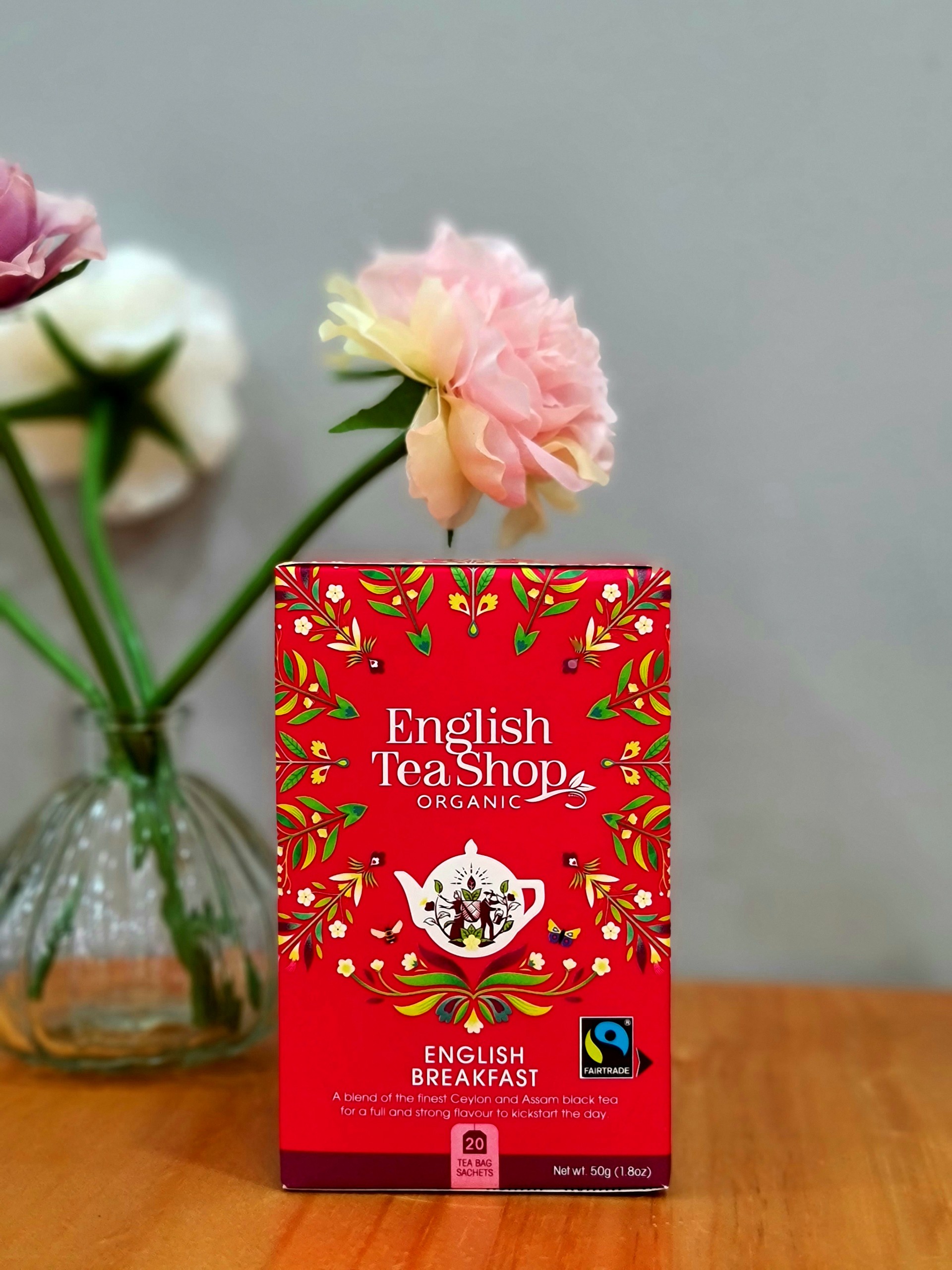 Trà Organic English Breakfast - English Tea Shop - 20 gói