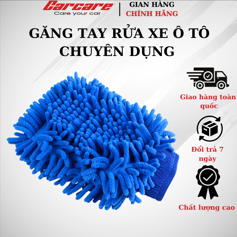 Găng Tay, Bao Tay Chuyên Dụng Lau, Chùi Rửa, Vệ Sinh ô tô, Xe Máy, Xe Hơi, Xe Tải, Kính, Đồ gỗ, Bàn Phím {loại 2 mặt} - găng tay san hô