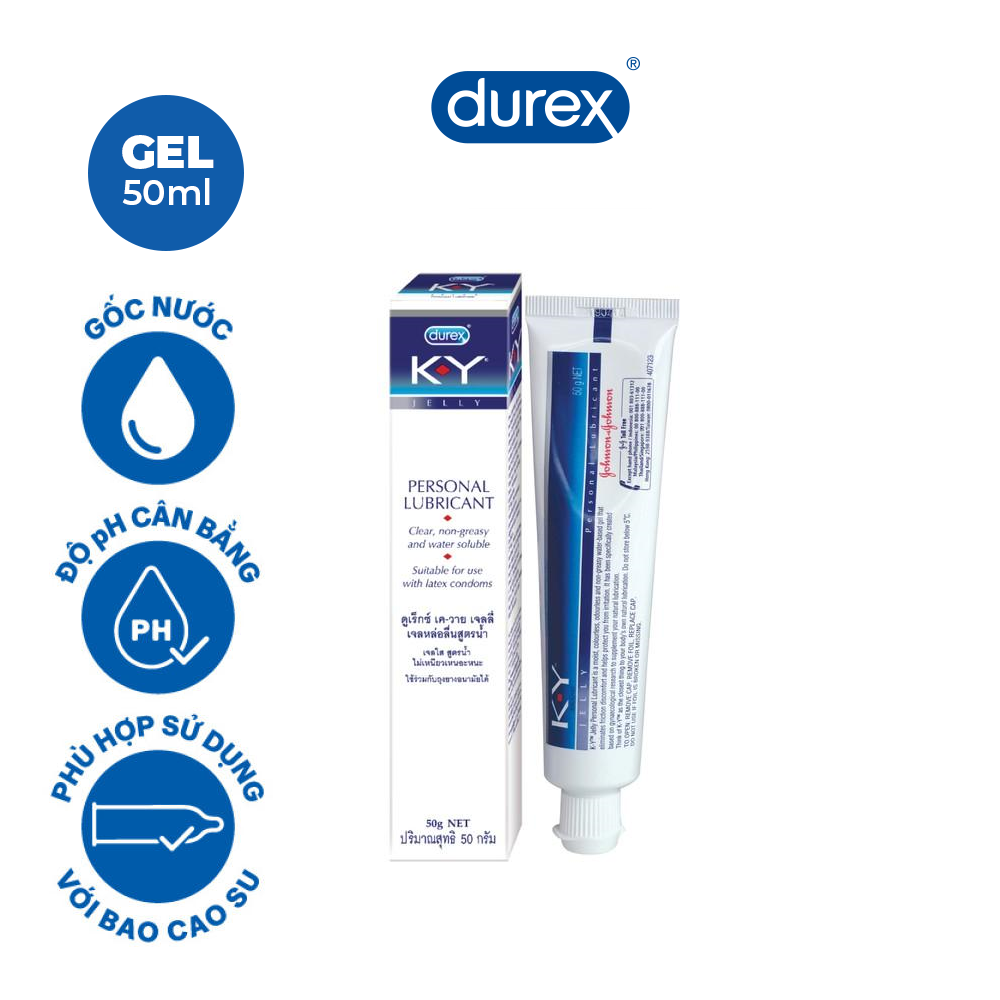 Gel bôi trơn durex ky jelly 50g