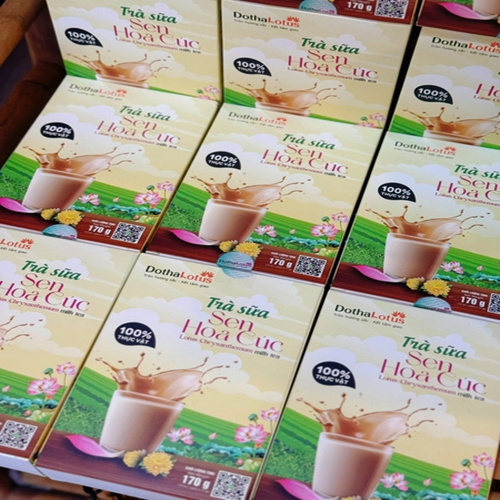 Trà sữa sen hoa cúc Dotha Lotus 170g