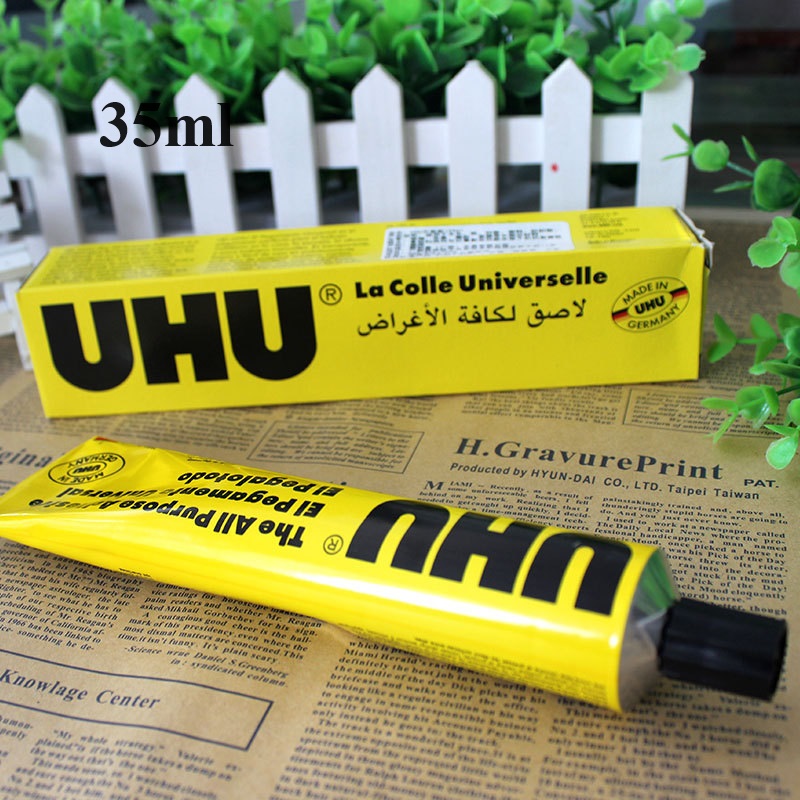 Keo dán đa năng, keo dán vải, gỗ,stiker uhu 35ml