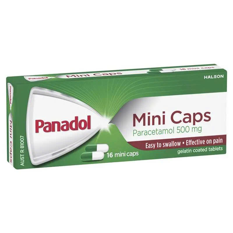 Viên Uống Panadol Pain Relief 16 Mini Caplets