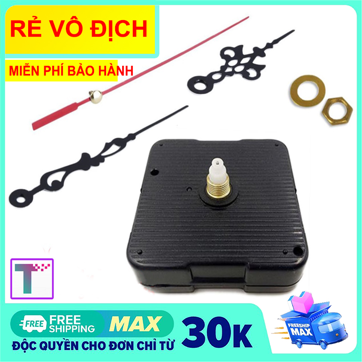 Máy đồng hồ treo tường kim trôi - loại tốt chọn kim