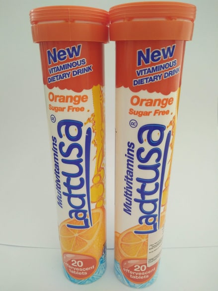 Viên Uống C Sủi Ladtusa Vị Cam Tăng Sức Đề Kháng