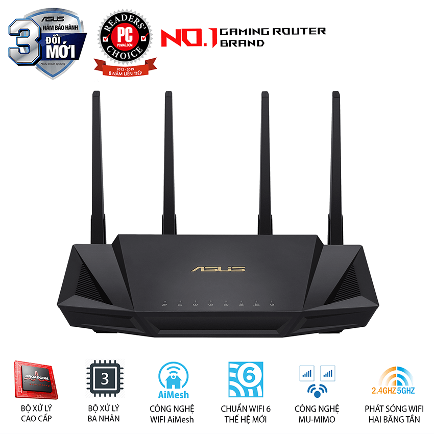 Router wifi asus rt-ax3000