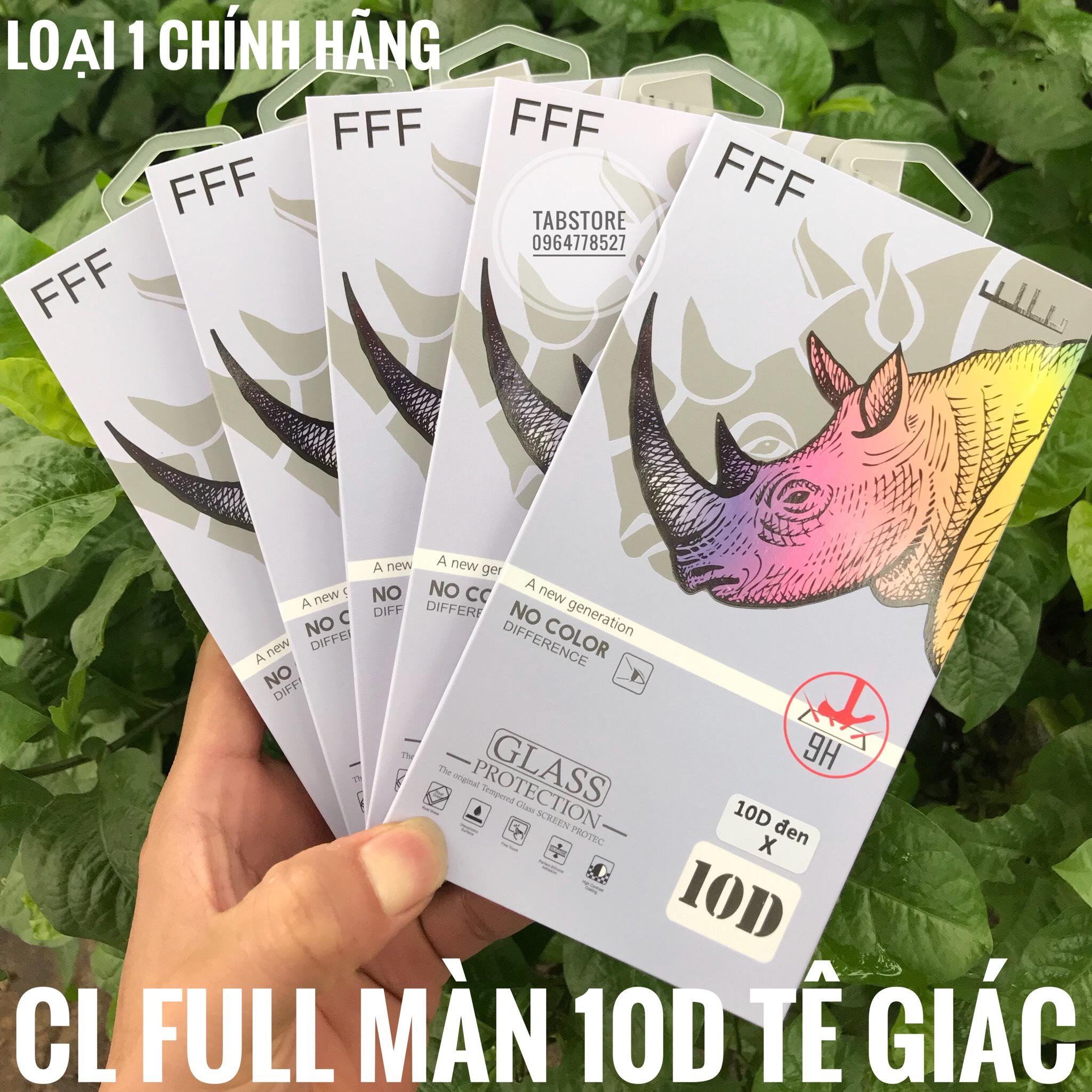 Cường lực full màn 10d tê giác