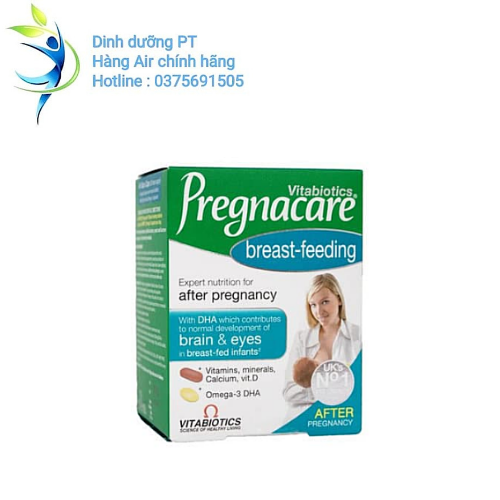 Vitamin pregnacare breastfeeding bổ xung chất cho sữa mẹ,vitamin bú uk .