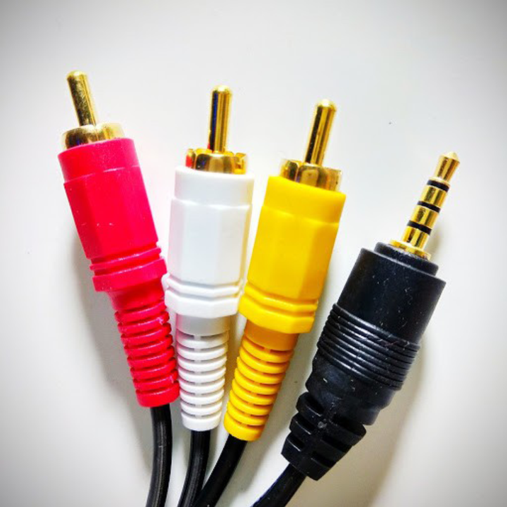 Dây av 1 ra 3 cho tv box