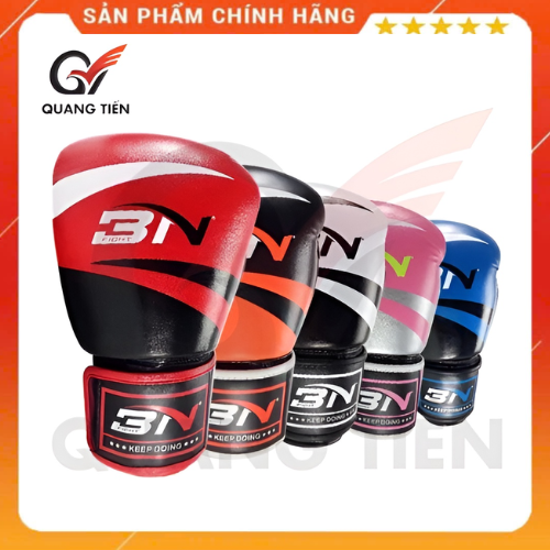 Găng tay boxing BN tặng kèm túi chính hãng đủ màu đủ size