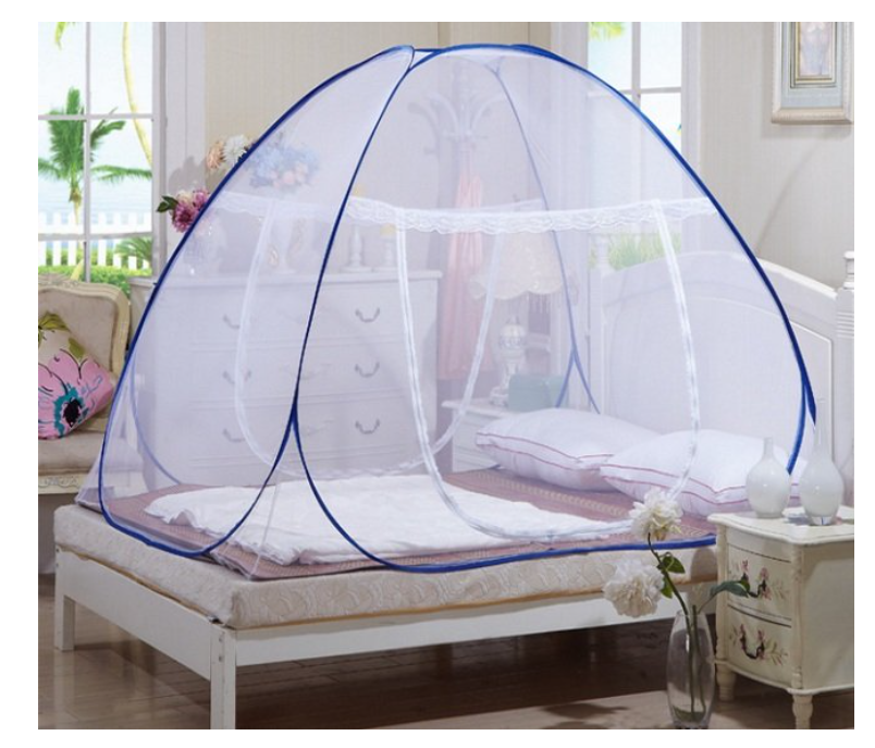 ⛔️ Mùng chụp tự bung gấp gọn đủ size, mùng chụp thông minh chống muỗi xếp tròn, mùng chụp tròn vôn, có cửa ra vào bằng khóa kéo - Xưởng Chiếu Miền Nam