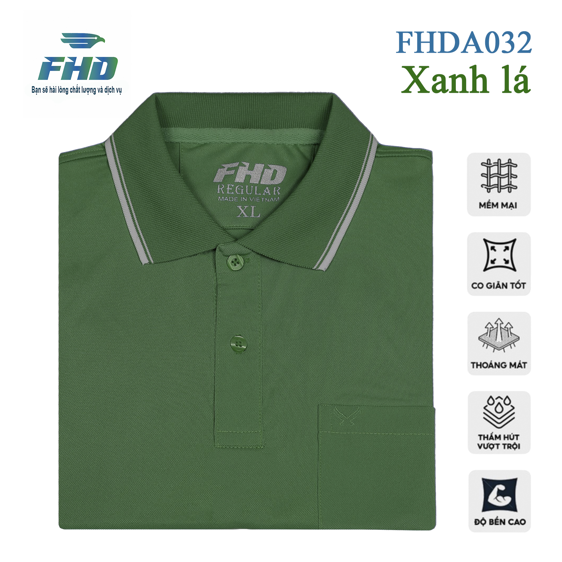 Men's Polo T-Shirt with Absorbent Pockets, Cool, Various Colors, Stretch Fabric, Available in Sizes for People Weighing 90kg with Big Belly Fhda032_2 - 4