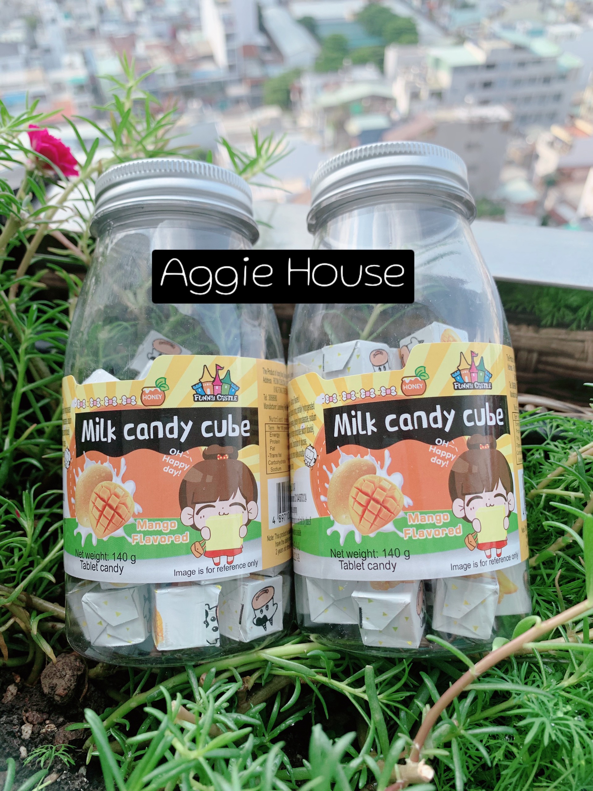 Kẹo sữa chua khô Milk Candy Cube 140g