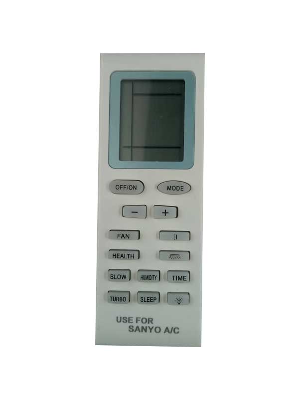Điều khiển remote máy lạnh sanyo mẫu 1