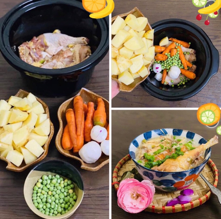 Nồi Nấu Chậm, Nồi Hầm, Kho Cá, Nấu Cháo HASUKA HSK-118 - 2,5 Lít - Hàng Chính Hãng (Màu ngẫu nhiên)