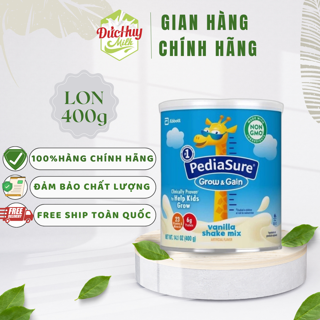 Sữa bột abbott pediasure grow & gain 397g nội địa mĩ