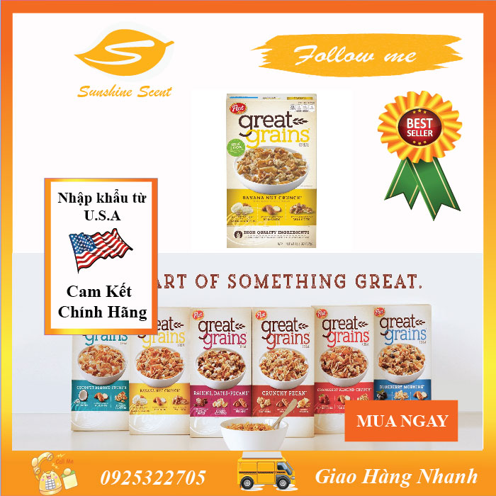 Ngũ cốc post great grains