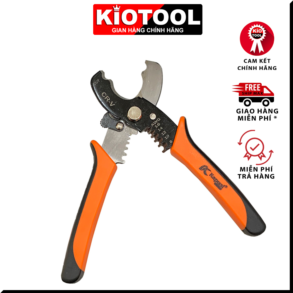 Kìm cắt cáp tuốt dây Kapusi