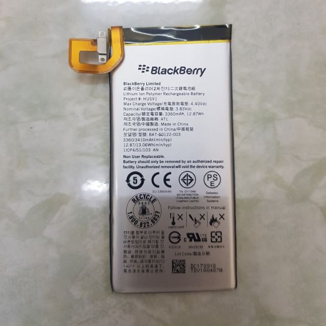 Pin blackberry priv zin new