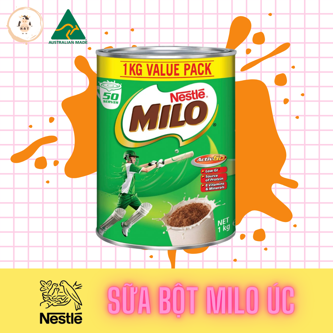 Sữa milo úc 1kg