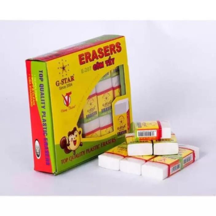 Hộp 30 cục gôm tẩy gtars