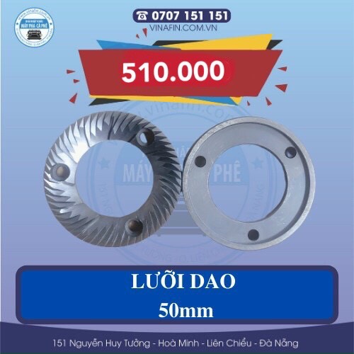 Lưỡi dao 50mm dành cho máy xay cà phê - nhập khẩu trực tiếp từ ý 100%