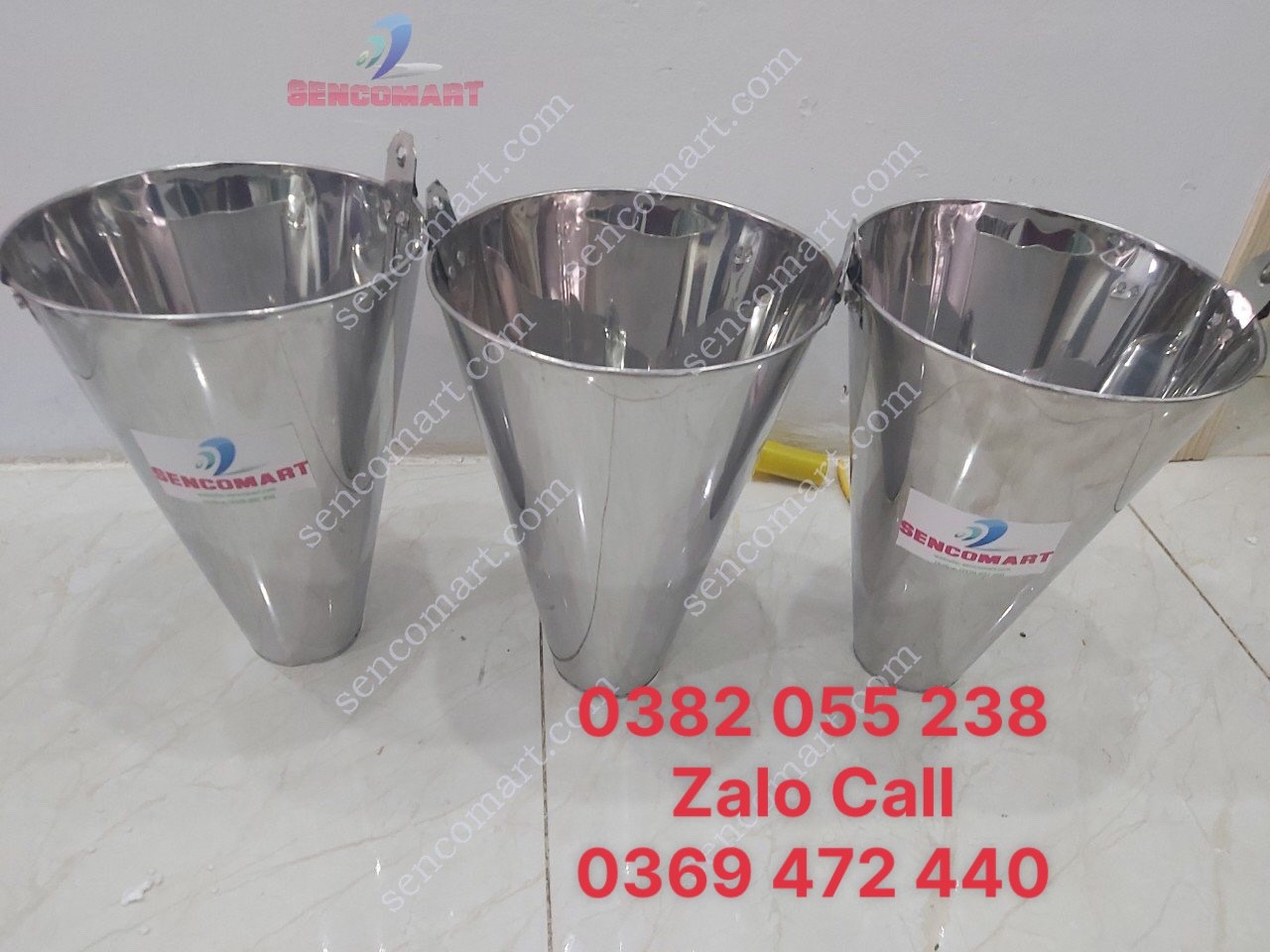 Phễu cắt tiết gà, vịt, gan, ngỗng 100% inox giá rẻ