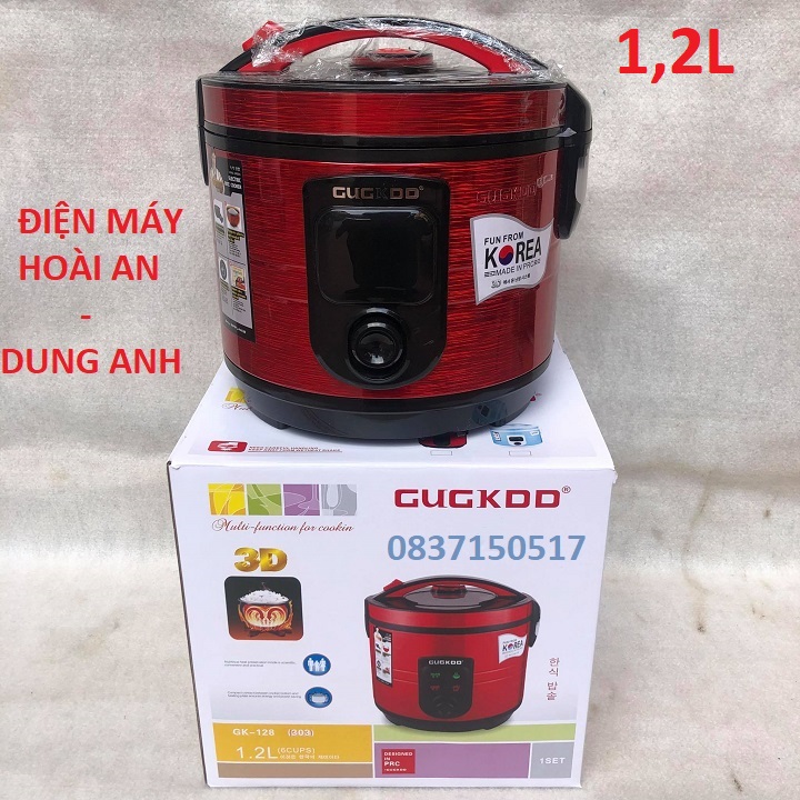 Nồi cơm điện Cuckoo 1.2 lít lòng nồi hợp kim siêu chống dính - Nồi cơm điện cao cấp