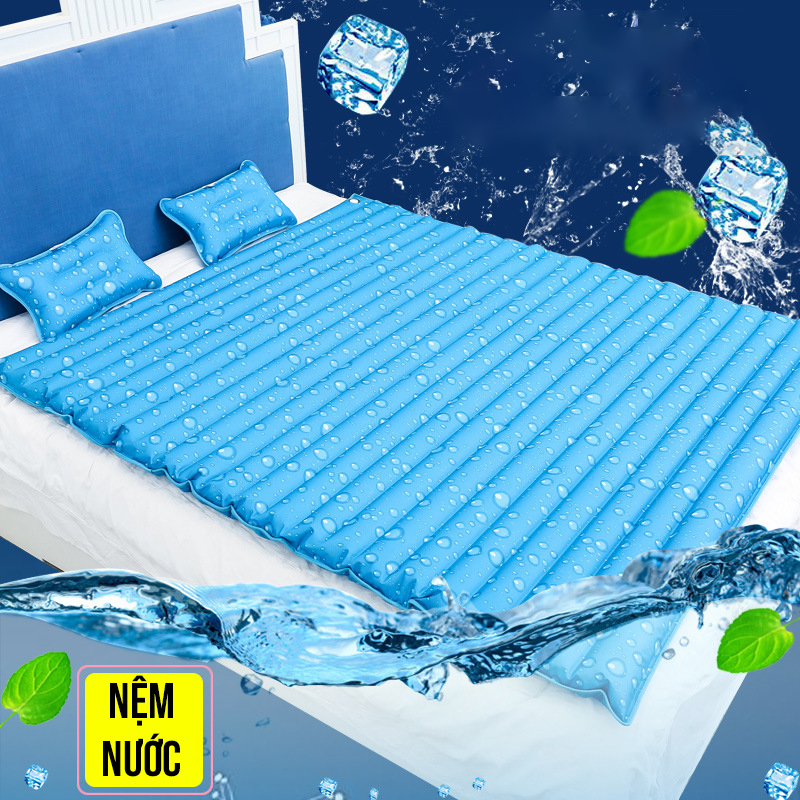 Đệm nước mát  Nệm nước siêu mát Đệm nước nằm dài 180cm rộng 75cm  đệm nước ngồi 45cm nệm nước em bé người lớn