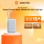 Pin sạc dự phòng Xiaomi Power Bank 10000mAh Integrated Cable Xanh
