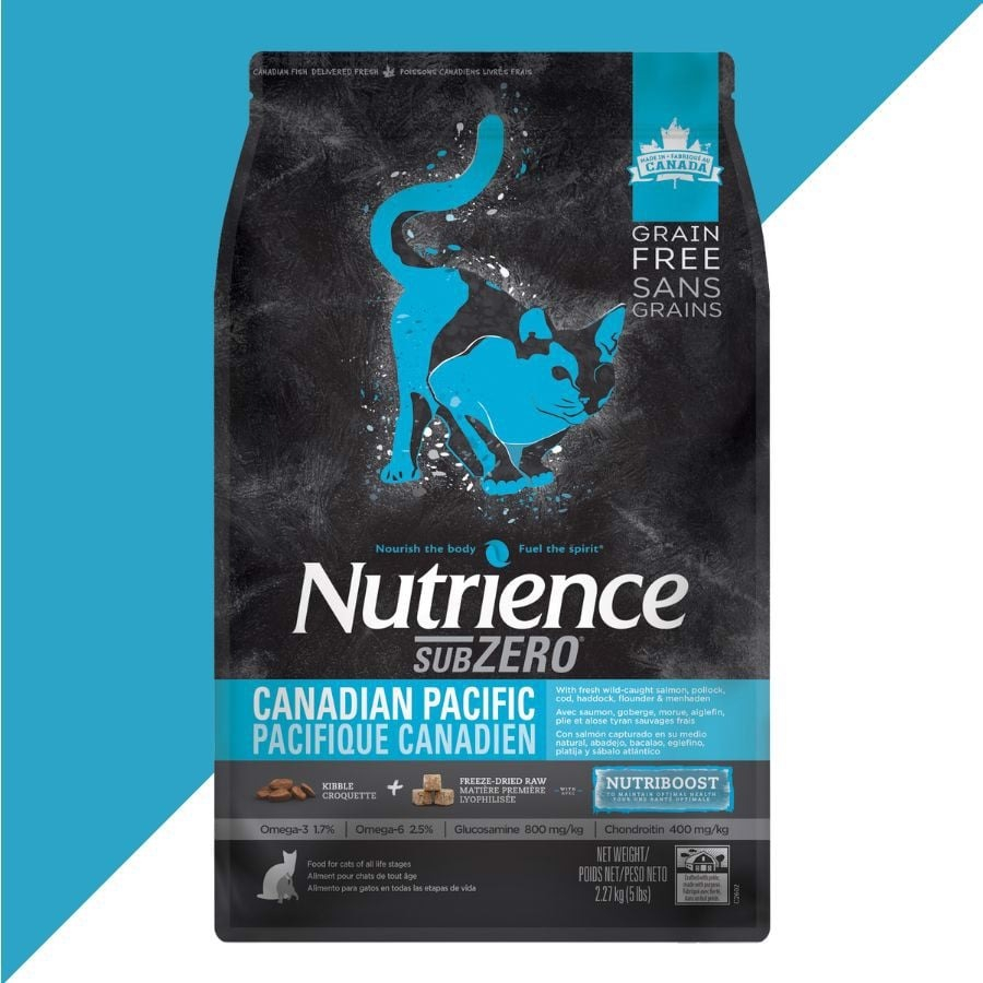 Thức Ăn Hạt Cho Mèo Nutrience Canadian Pacific - Phát Triển Cơ Bắp, Da Lông, Miễn Dịch, Tiêu Hóa (2.27KG)