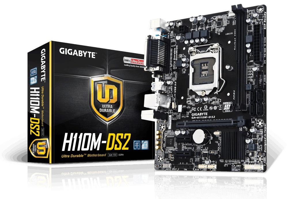 Main gigabyte h110m-ds2 socket 1151